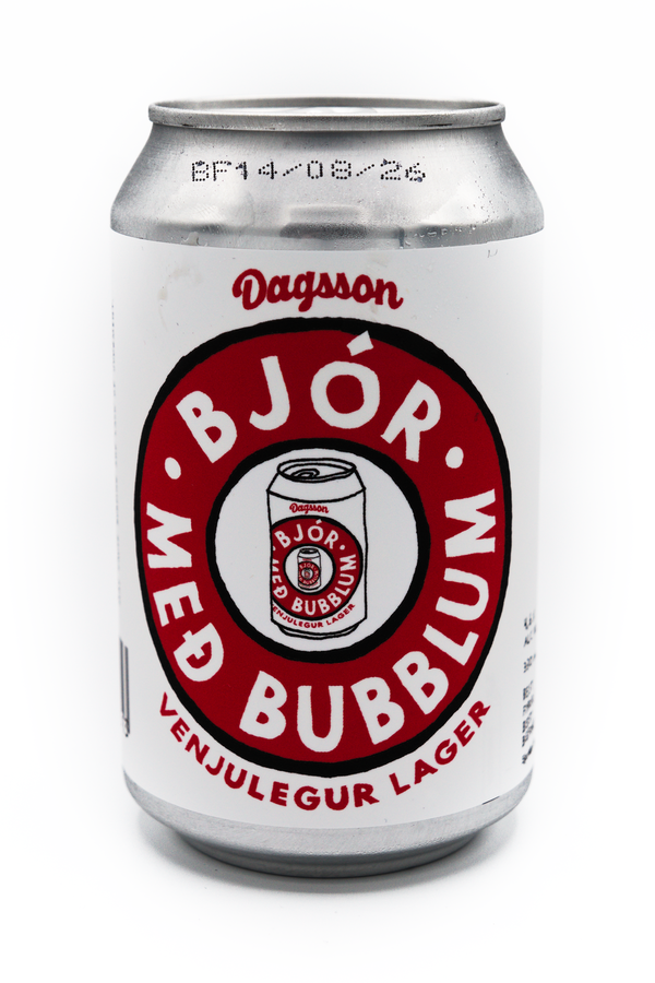 Beer with bubbles - 4.2% - Lager