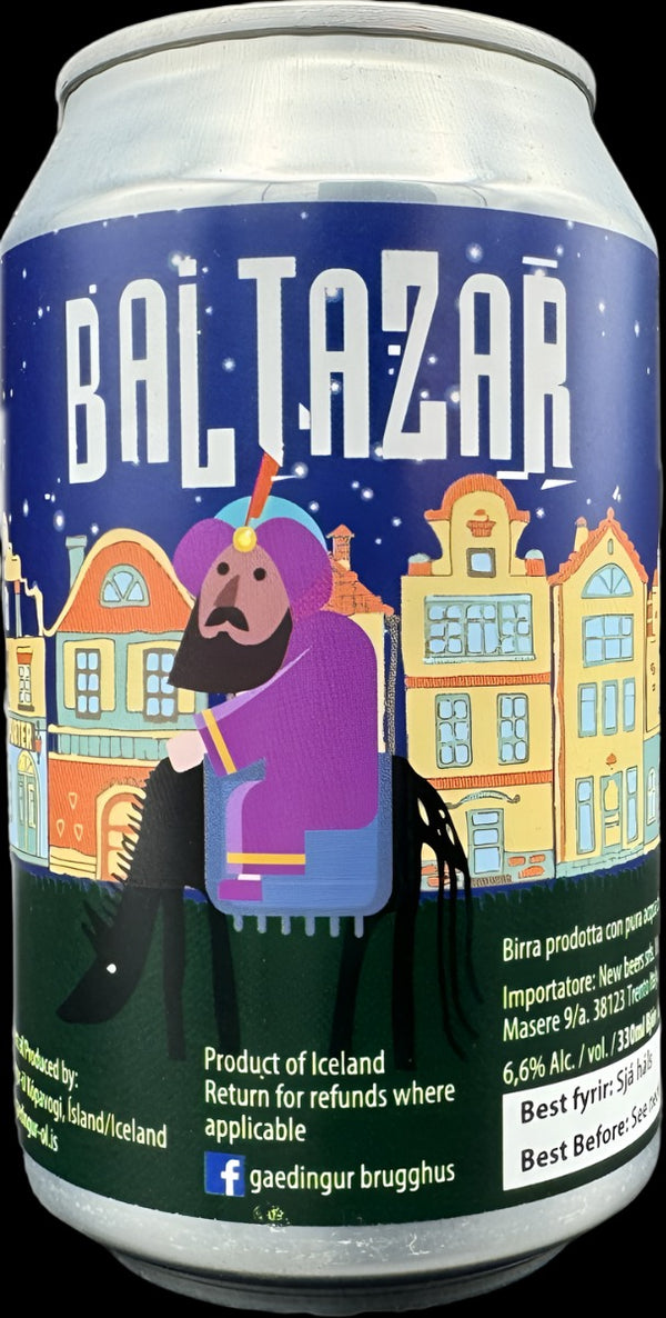 Baltazar - Baltic Porter - 6.6% - Gæðingur Brugghús-Beer