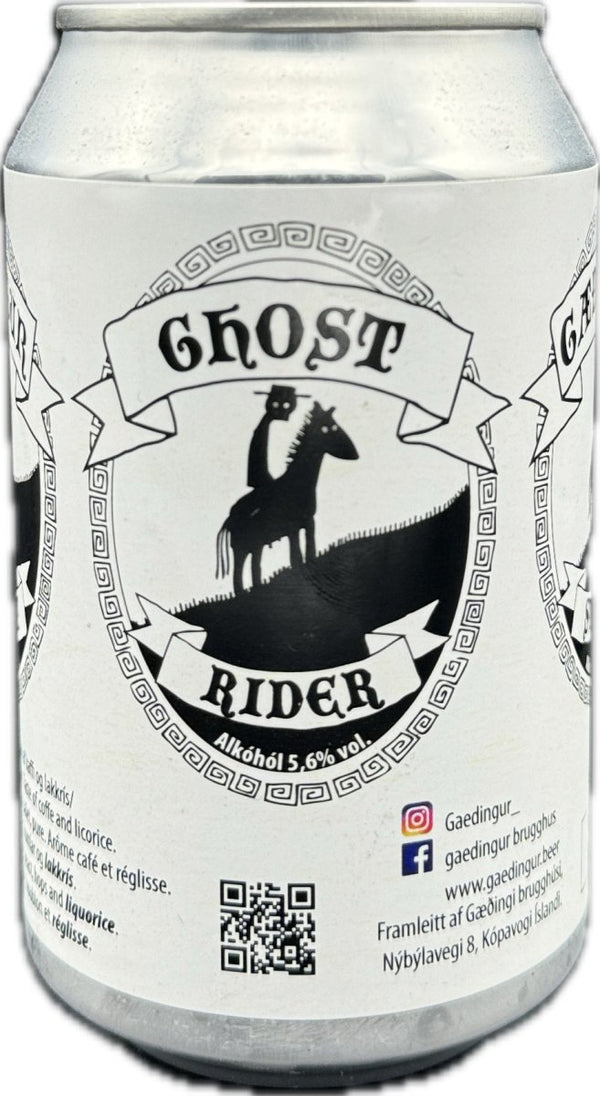 Ghost rider - 5.6% - Stout - Gæðingur Brugghús-Stout