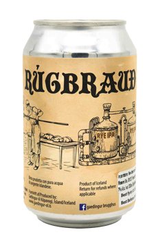 Rúgbrauð - 7.0 % - Rye IPA - Gæðingur Brugghús-Beer