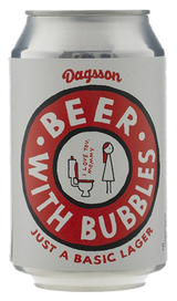 Bjór með bubblum - 4.6% - Lager